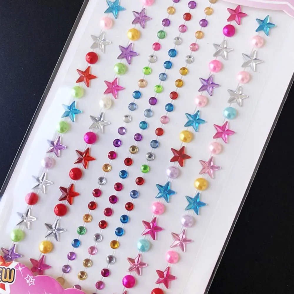 

Decoration Stickers 3D Gem Stickers Scrapbooking Self Adhesive DIY Acrylic Gem Sticker DIY Mobile Phone