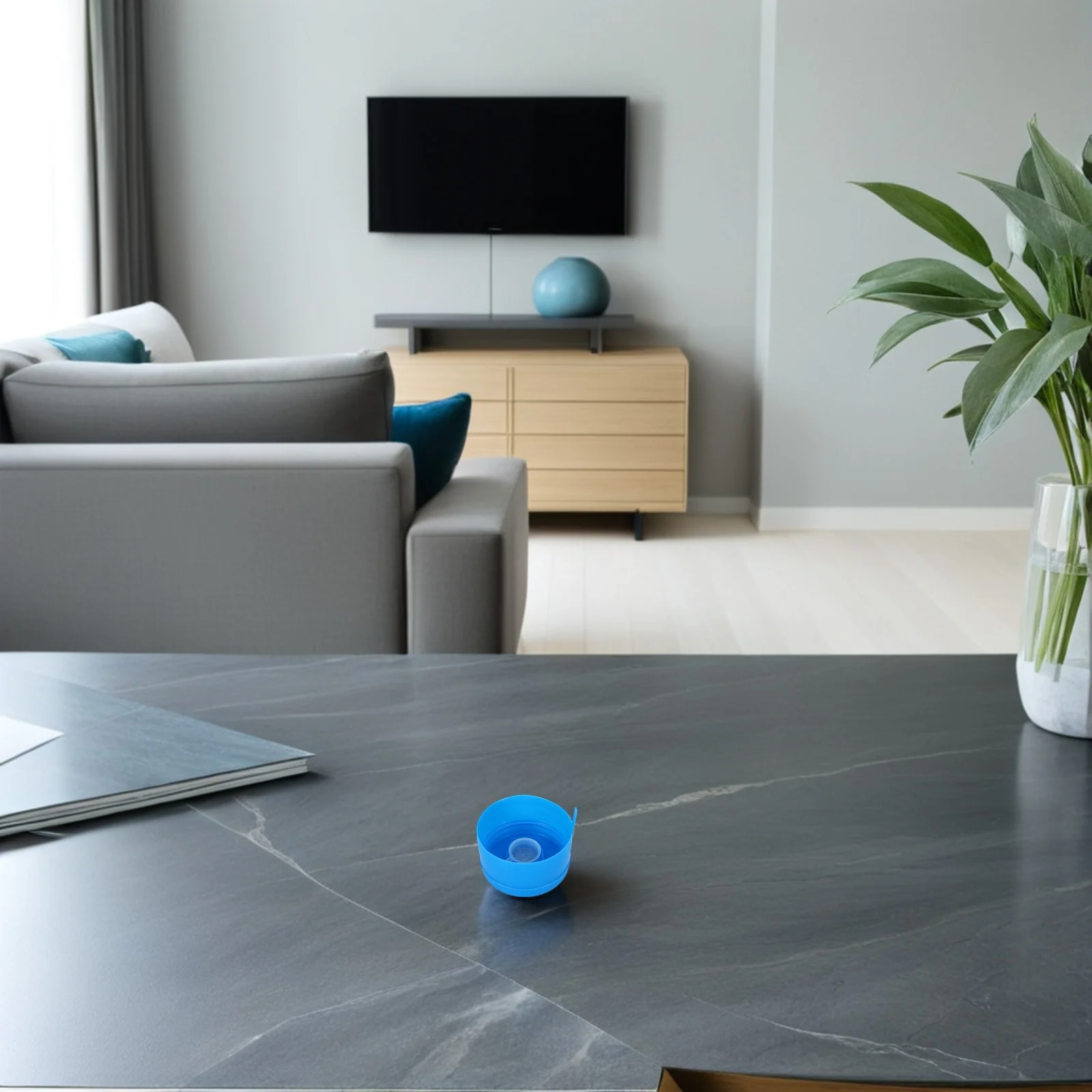 

30Pcs Pure Water Bucket Screw Cap Ergonomic Design Anti-Splash Tops for Water Jugs Containers Outdoor Activities