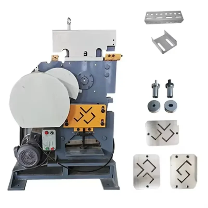 Multifunctional punching and shearing machine Angle iron machine Angle channel punching and shearing machine