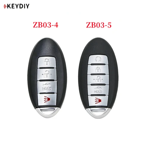 1 шт. Универсальный KD смарт-ключ KEYDIY серии ZB, Φ для автомобильного ключа, замена пульта дистанционного управления, подходит для моделей 2000 для Nissan