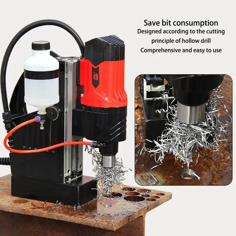 

Electric benchtop drilling machine,JT-16RE continuously variable speed magnetic drill press,used for engineering steel structure