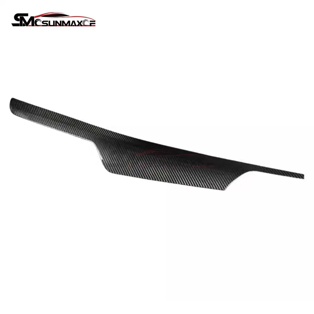 

Для BMW 5 6 серии G30 G31 G32 2018-2022 LHD из настоящего углеродного волокна, отделка приборной панели, крышка центральной консоли, аксессуары для интерьера