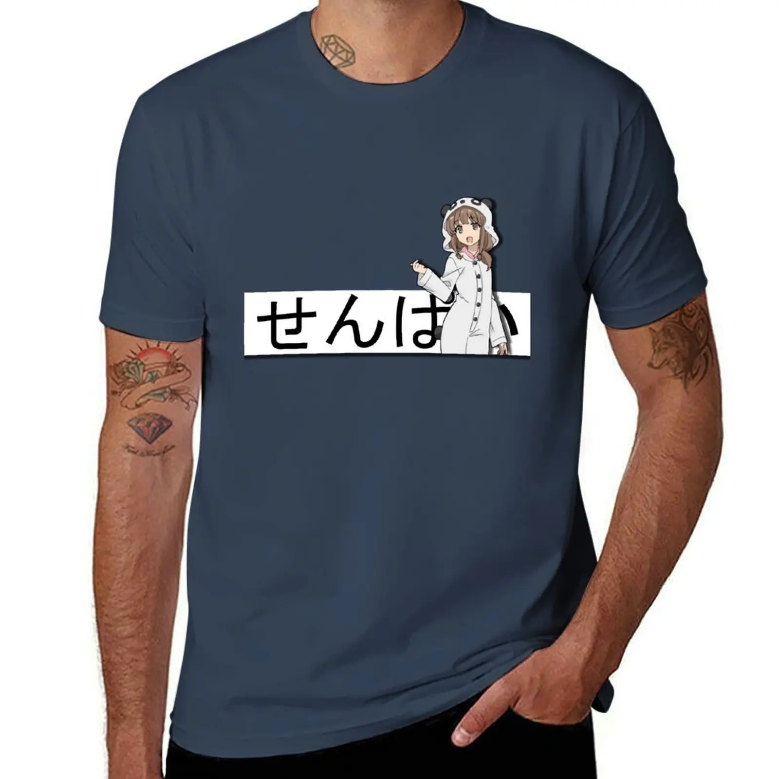 

Bunny Girl Senpai Kaede Asuzagawa Waifu Sticker T-Shirt man tshirt t shirt man casual T-Shirt
