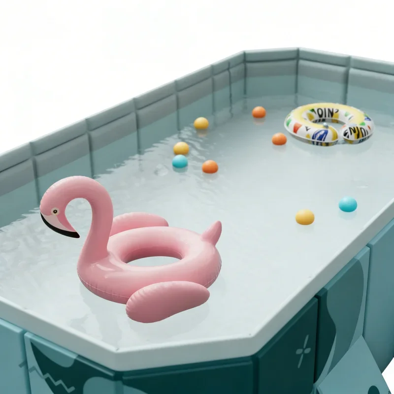 

Надувной бассейн 3M Felin Green Large Play Pool, не требующий установки, складной, утолщенный, износостойкий, для использования в помещении и на улице, для детей и взрослых