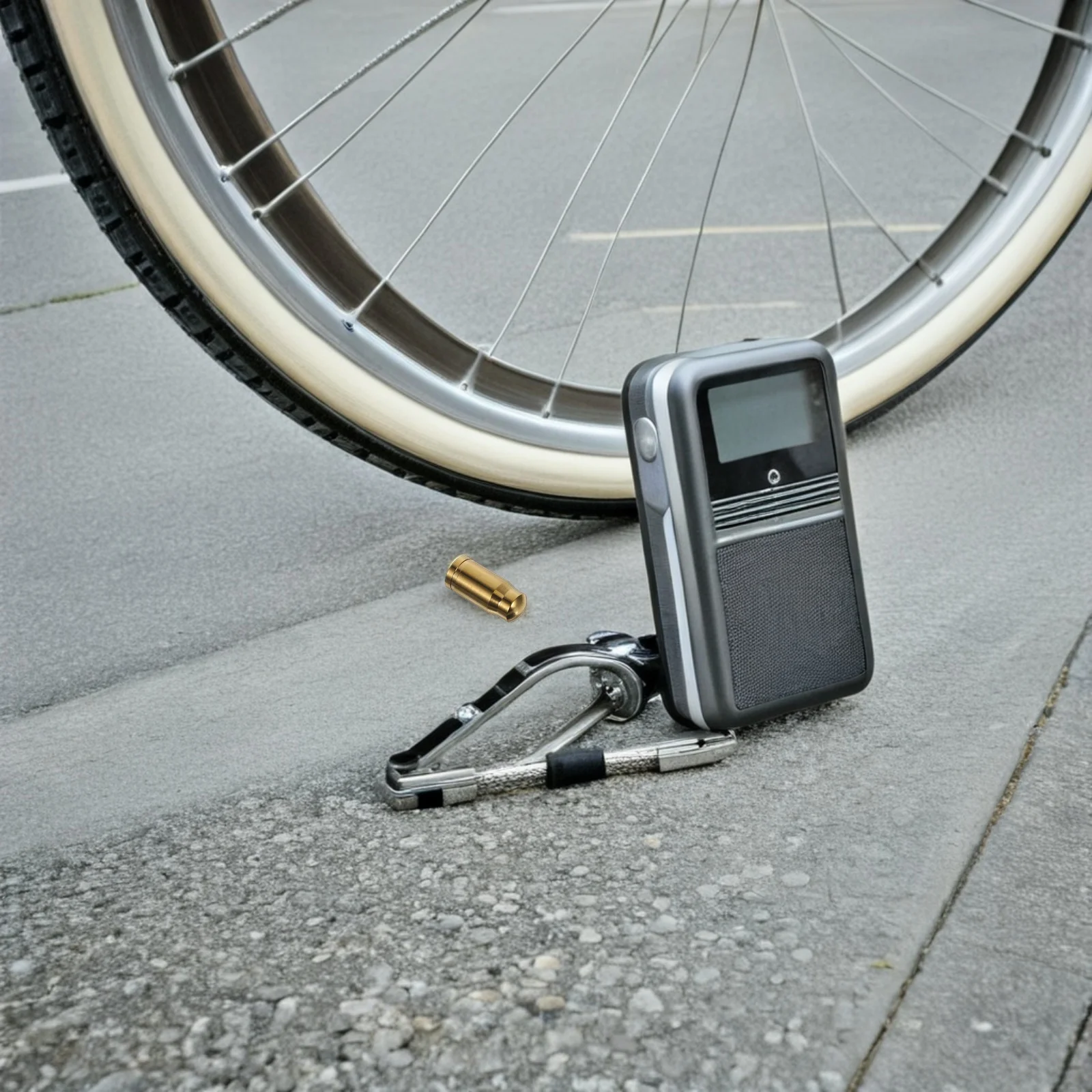 

1Pair Titanium Alloy Valve Caps Bike Tire Stem Covers Secure Moisture Resistant for Bicycle Car Wheel Protection