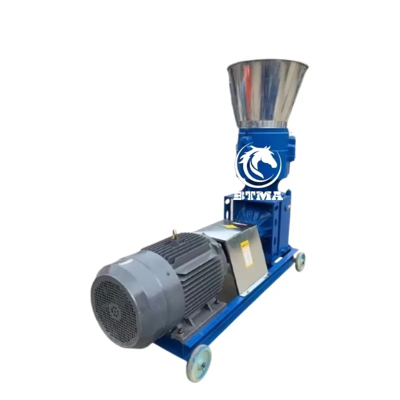 

[Лучшие продажи] Машина для производства кормов для производства гранул PT-260 500 кг/ч Плоский гранулятор для обработки кормов для домашних животных