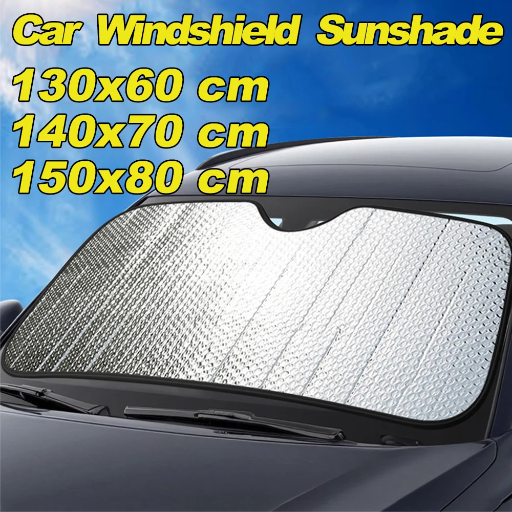 Car Windshield Sunshade Cover Foldable Front Window Sun Shade/Cover/Visor Anti UV Auto Windscreen Sun Block Protector Reflector