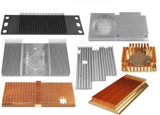 Slotted Aluminum Heat Sink 150x85x12mm for Amplifier Board Electronic Heat Dissipation Router CPU Cooler
