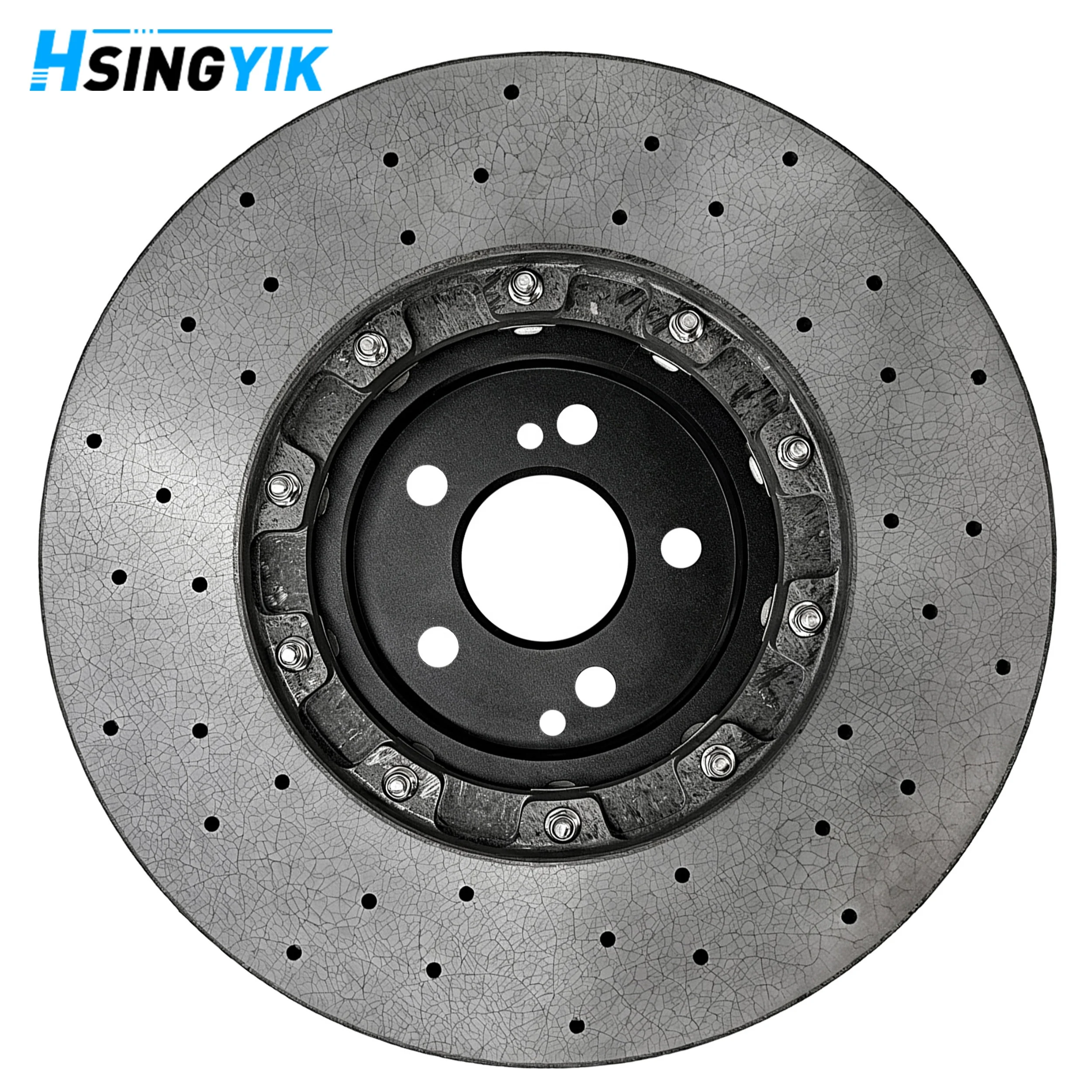 Racing Front Carbon Ceramic Brake Disc Rotor 360x36mm A2124210512 Fit For Mercedes For AMG For CLS
