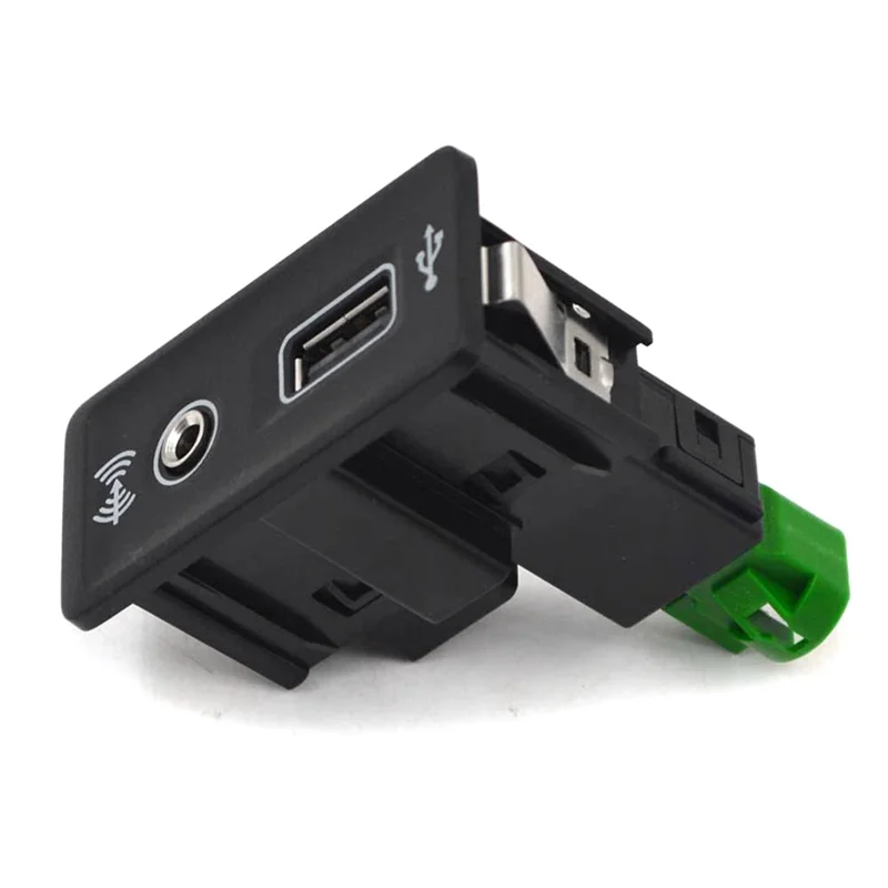 Strict Car Carplay AUX USB Socket+Harness Auto USB Adapter Replacement Accessories For VW Golf 7 MK7 3GD035222E 5G0 035 222 F