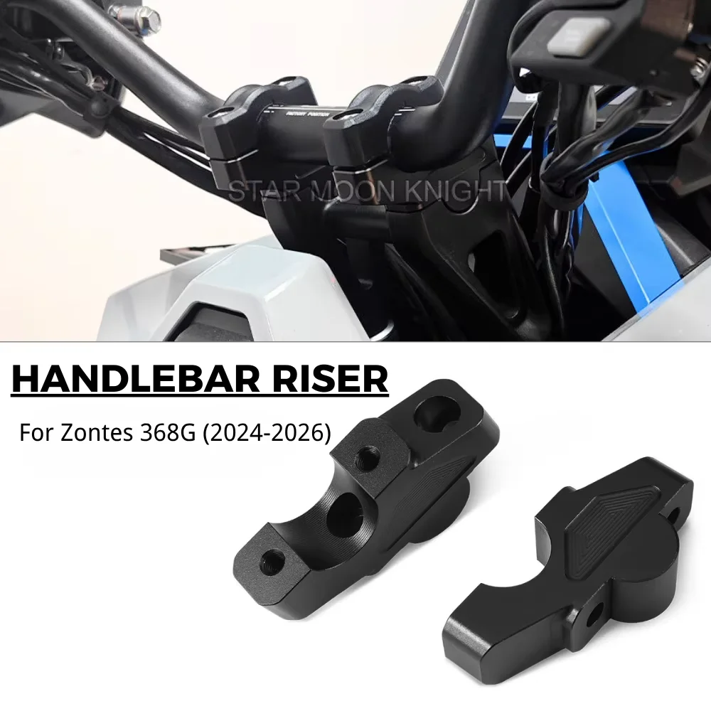 368g-ハンドルバーライザーオフセット高さ延長クランプ-zontes-368-g-368g-2024-2025-2026-オートバイマウントアダプターアクセサリー
