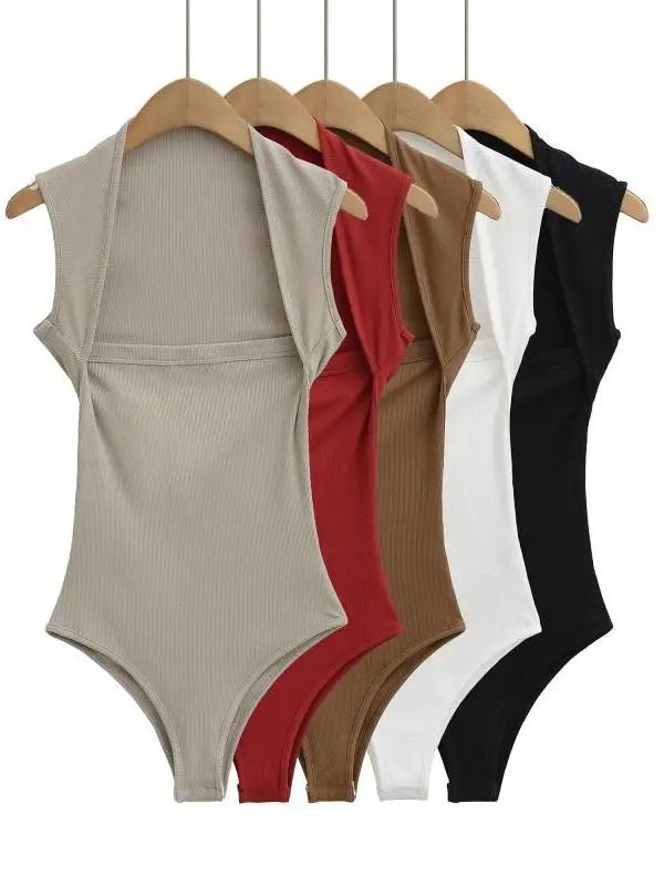 

Sexy Street Sle Bandeau Crop Top Rer Slim Fit Square Ne Base irt High Waist ort Pants 9%-95% Fabric Content