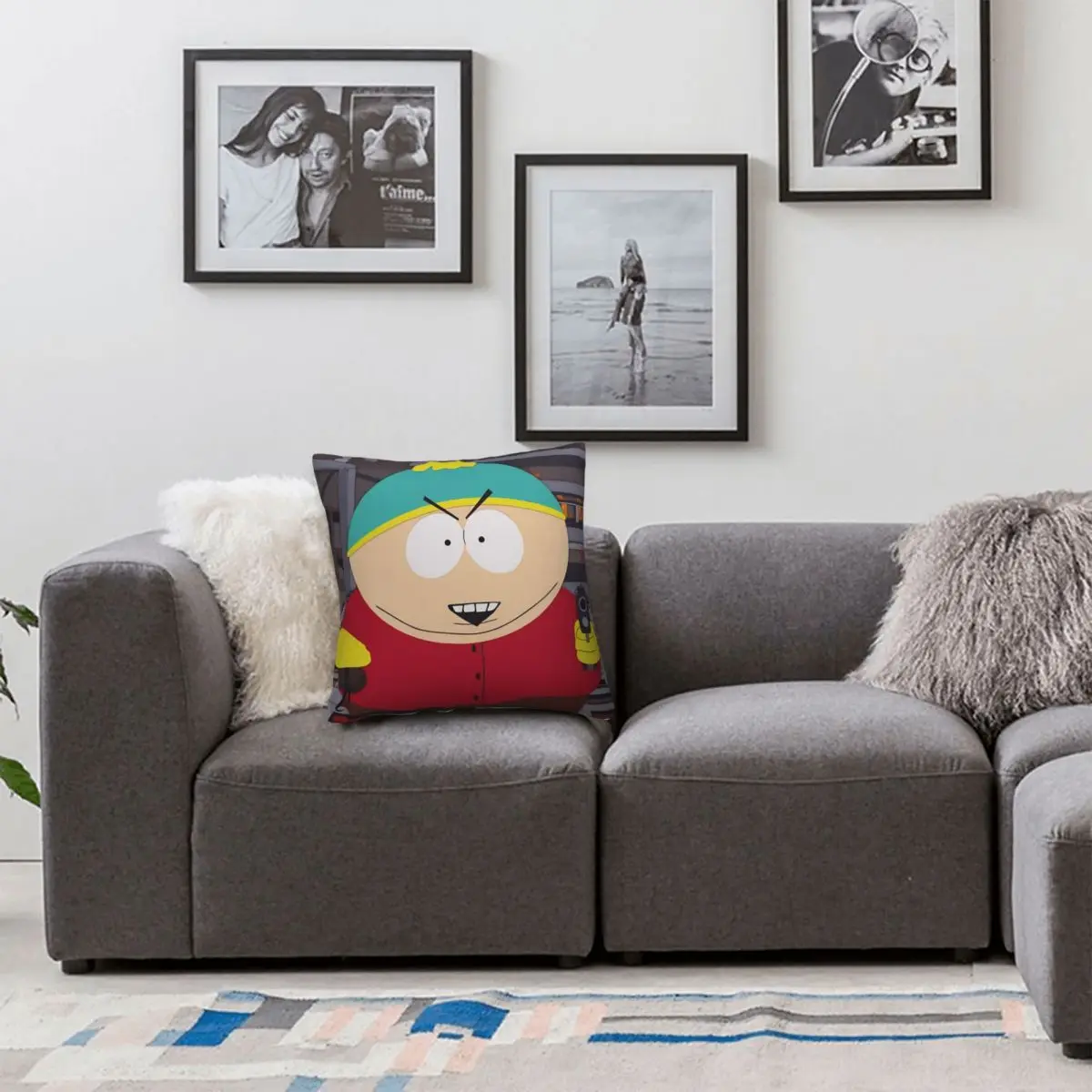 S-SOUTHPARKS كيس وسادة غطاء وسادة الجدة نمط ناعم غطاء الوسادة سادات ل أريكة ديكور المنزل #6