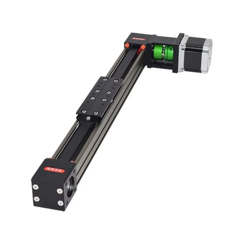 RXP-40 Rail Synchronous Belt Linear Module High Precision Customizable Length Low Noise Including Stepper Motor