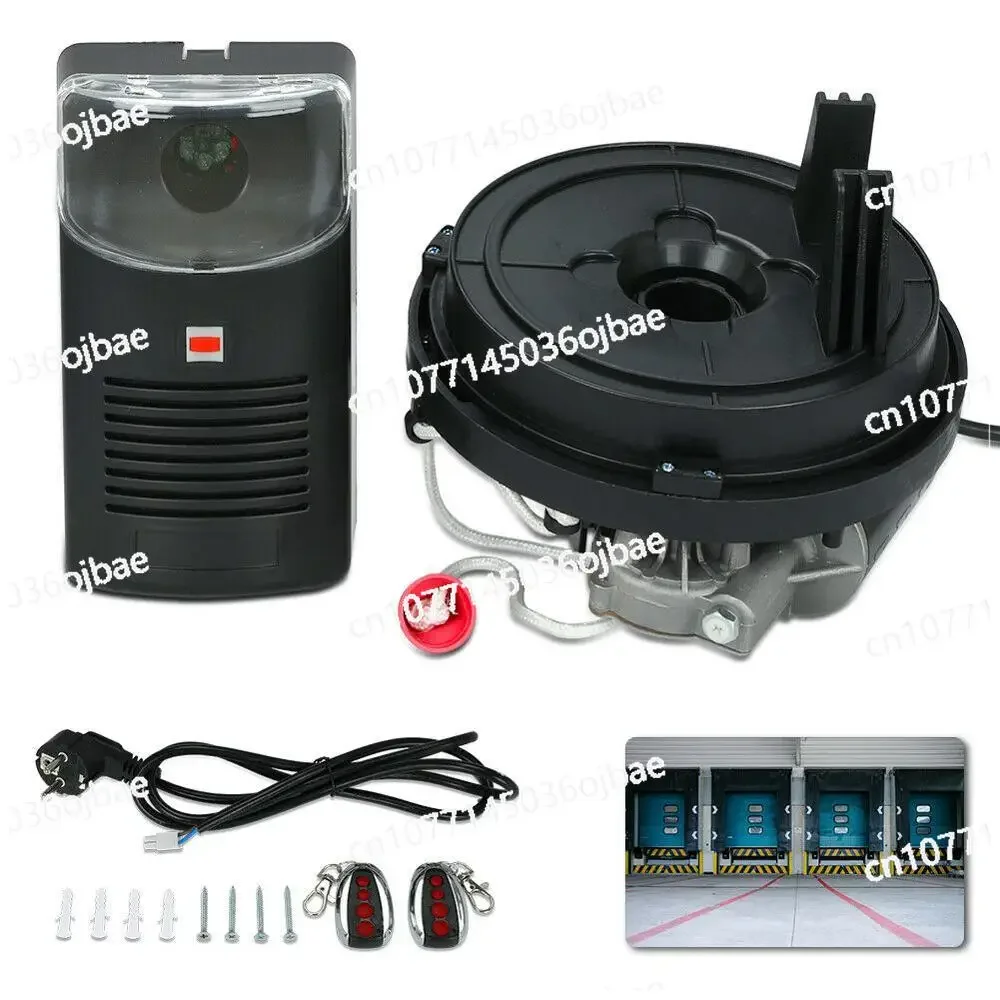 220V Automatic Garage Roller Door Opener Auto Reverse Protection System rolling up gate opener 24V DC motor open driver 250N