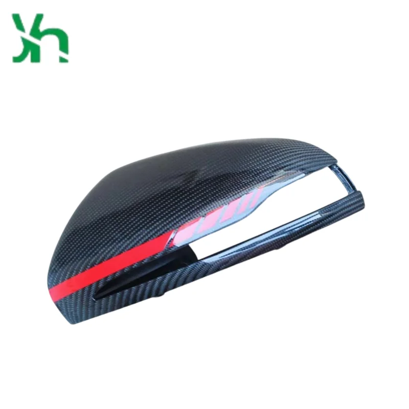 غطاء مرآة من ألياف الكربون عالي الجودة لسيارة Mercedes-Benz W213/W222/W238/W257/AMG GT53 نمط استبدال القيادة الدفة اليسرى