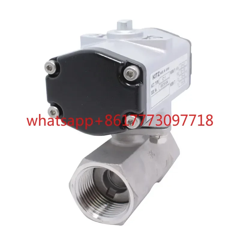 316 stainless steel pneumatic ball valve C-UTE double-acting two-way valve DN25 Dn50