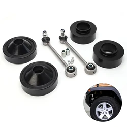 1155200 Strut Spacers Leveling Set Reduce Vibration Spacer Lift Kit Replacement Metal for Wrangler JK 2007 to 2018