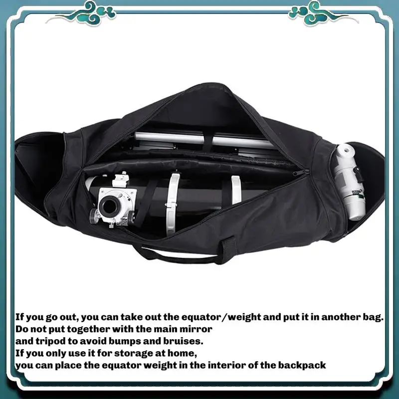 

Reliable Telescope Outdoor Backpack Nylon Telescope Bag Telescope Accessory Kit Telescope Protector Soft Case Shoulder