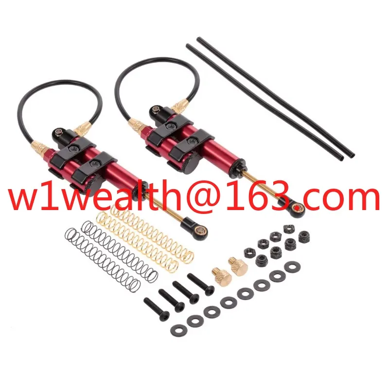2/10 RC Tracked Axial SCX10 90046 D90 TRX4 with 2PCS 100/110mm Knapsack Shock Absorber Inner Spring Shock Absorber