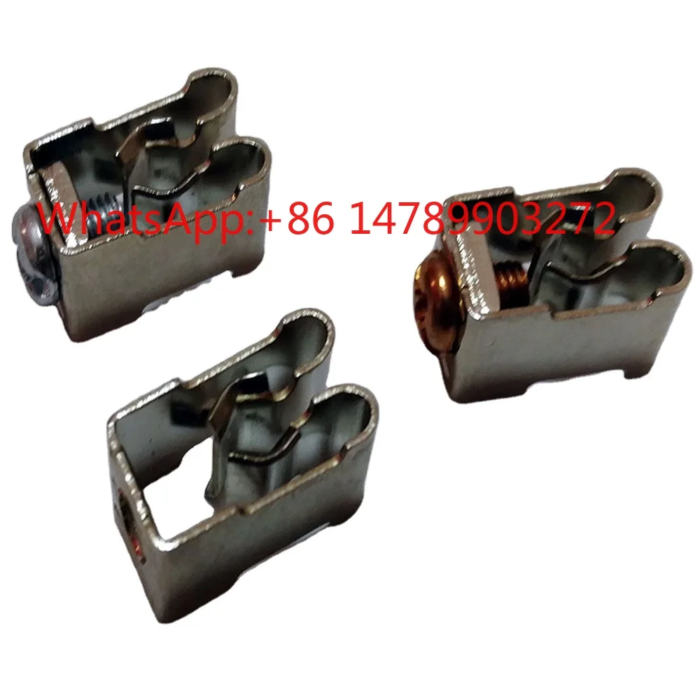 Customized PCB Screw Terminal Blocks Electrical Brass Stamping Terminal Block Connectors with Screw Assembly