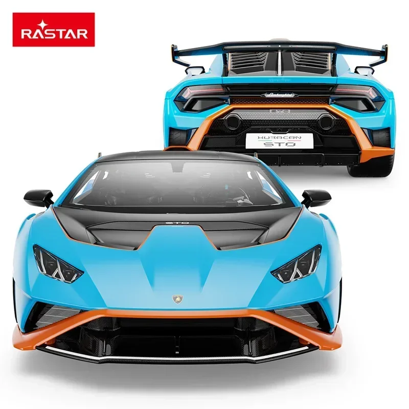 1:18 Lamborghini Huracan STO Supercar литая модель автомобиля игрушка литая под давлением модель автомобиля коллекционные подарки для взрослых и детей G20