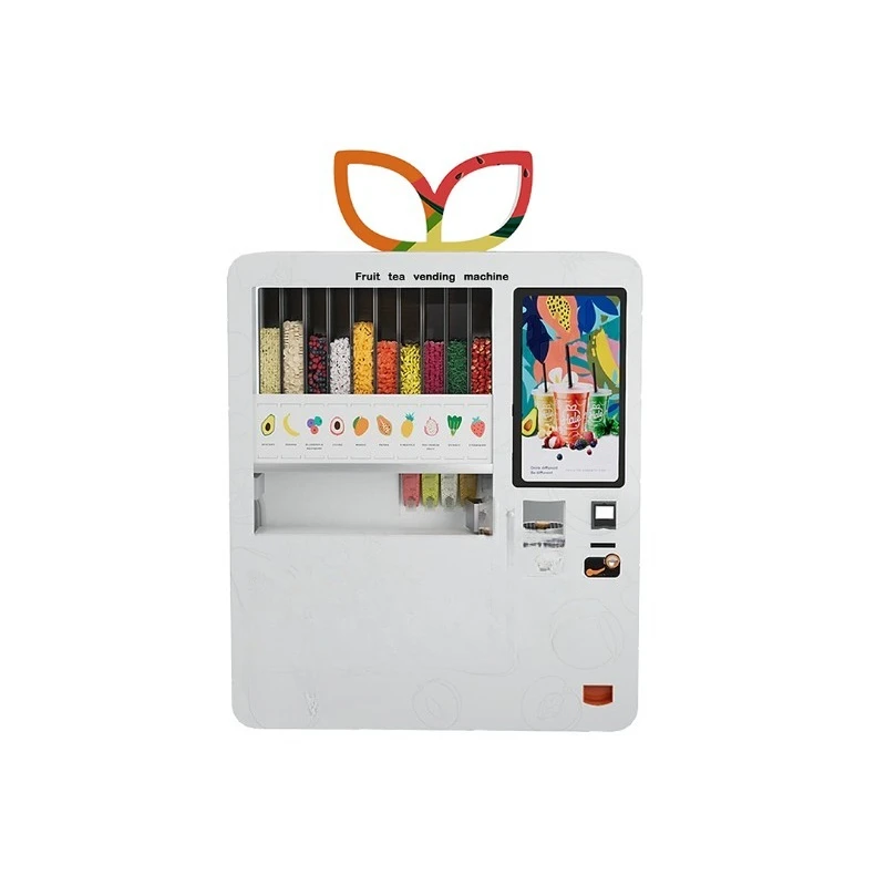 Smoothie vending machine 24-hour self-service and efficient cup dispensing, supporting the fully automatic commercial
