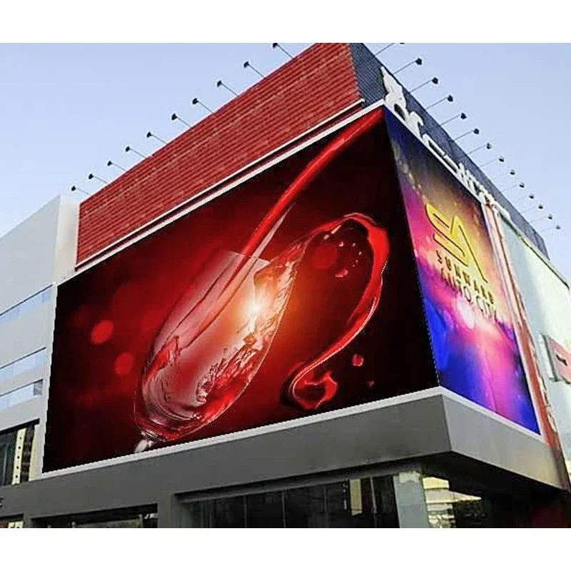 1 High Performance Large Outdoor 3D Led Video Wall P4 P5 P6 P8 P10 Naked Eye 3D LED Screen For Creative Advertising Display