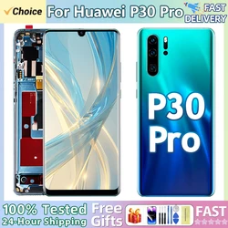 6.47''For P30Pro LCD For HUAWEI P30 Pro VOG-L29 L09 AL00 L04 AL10 HW-02L LCD Display Touch Screen Digitizer Assembly Replacement