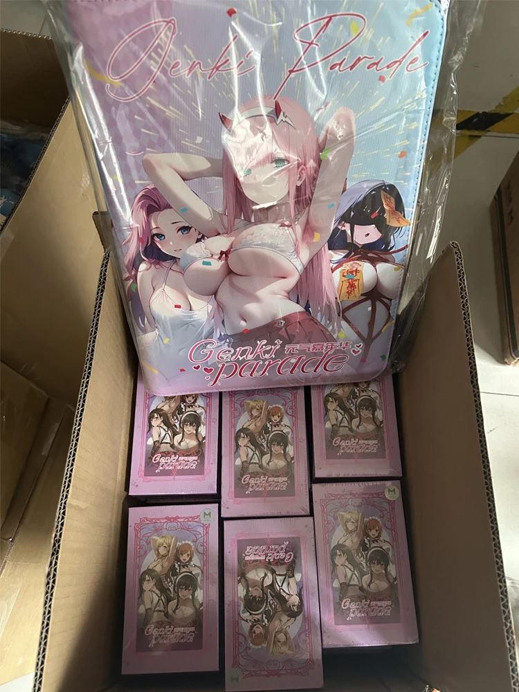 

Оптовая продажа GENKI PARADE Goddess Коллекционные карты Аниме Rem Kafka Сексуальная девушка Купальник Бикини Карты Детский подарок