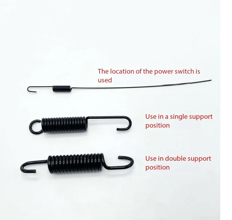 Motorcycle Electric Bike Side Stand Center Stand Foot Peg Support Spring Replacement Parts