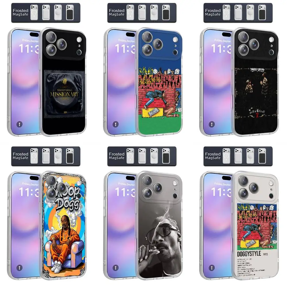 

Чехол для телефона S-Snoop Dogg Iz It a Crime Doggystyle для iPhone 17,16,15,14,13,12,11,Pro,Max,Plus,Air,Mini Magsafe Frosted