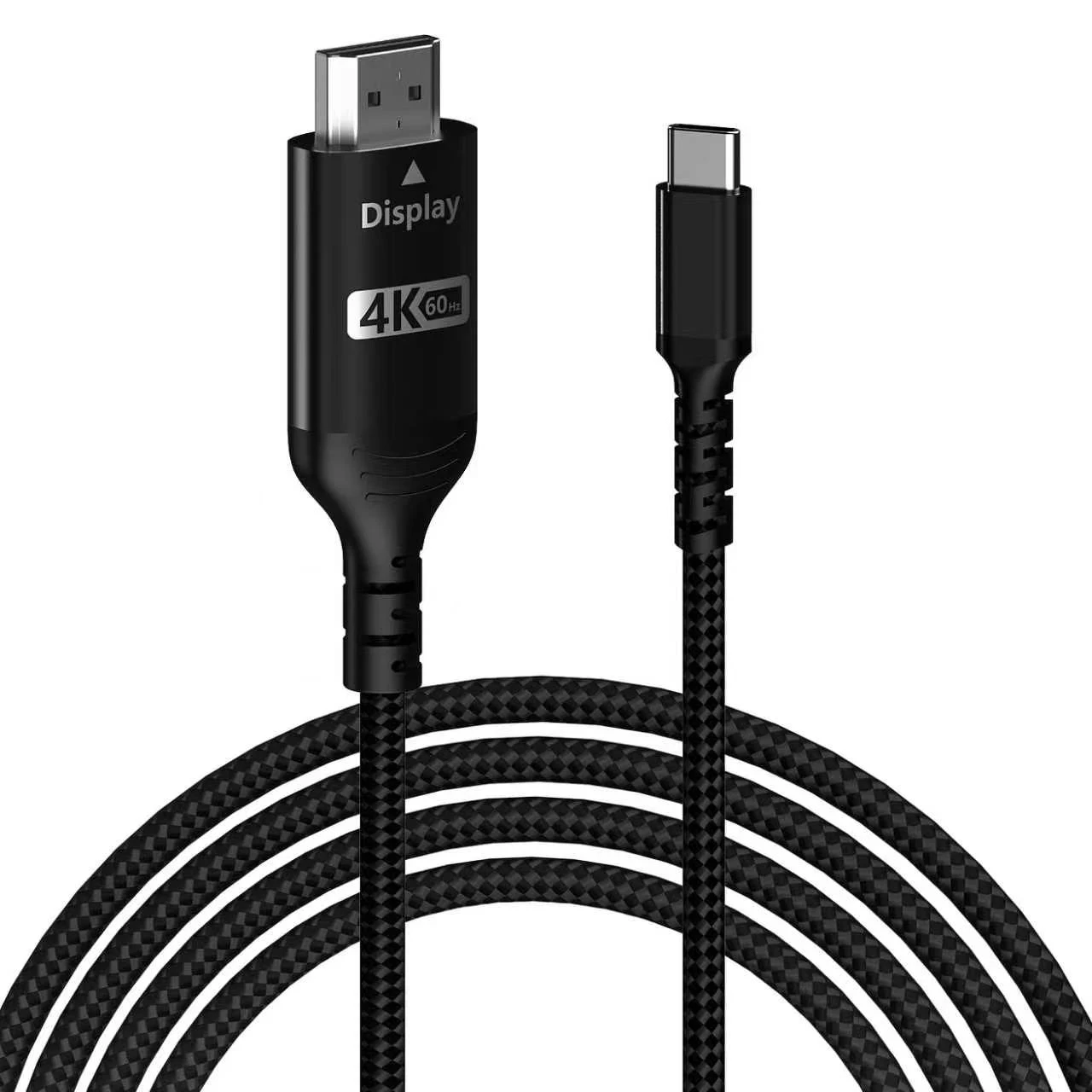Type C to HDMI Cable 2M (Thunderbolt 4 Compatible) 4K 60Hz for iPhone 17 Pro/Max, MacBook Pro,Air, iPad, HUAWEI,XIAOMI and More