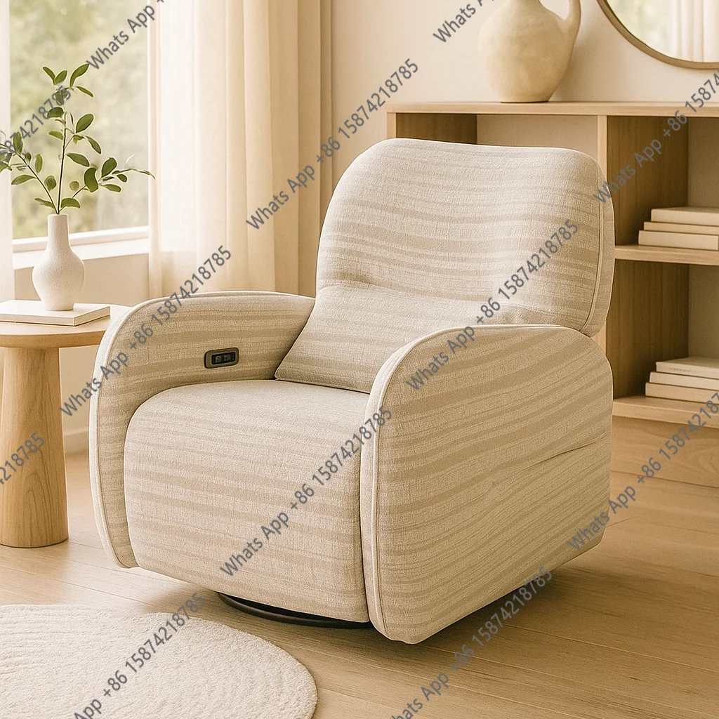 

Functional Sofa Chair Electric First Class Lazy Sofa Sleepable Home Rocking Chair Swivel Lounge Chair
