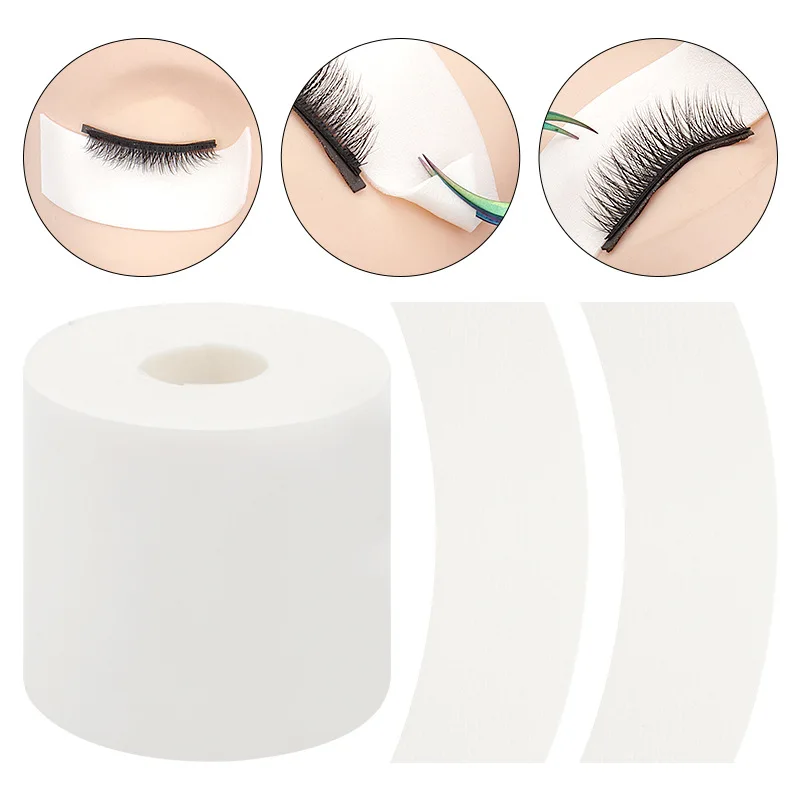 110 Pcs/roll Eyelashes Foam Tapes graft false Lashes PE Foam Eye Patch Easy Remove Tape Makeup Stickers Under Eyelash Eye Pads