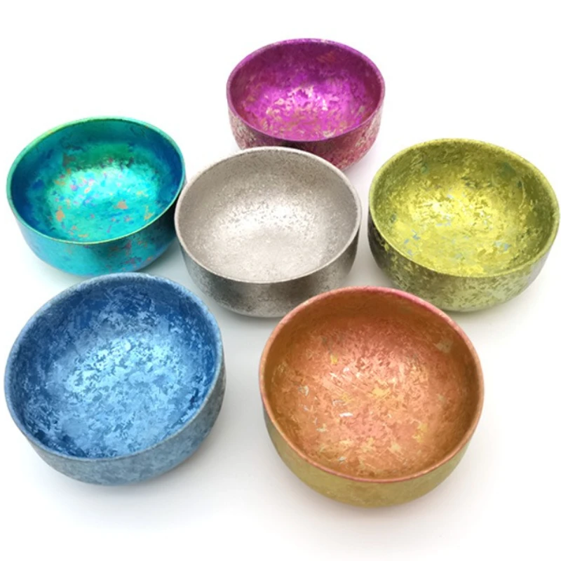 

Титановый ледяной цветок, кунг-фу, подарочная чашка для чая, чаша для воды, уличный двухслойный чайный набор с защитой от ожогов, изысканная посуда для кемпинга