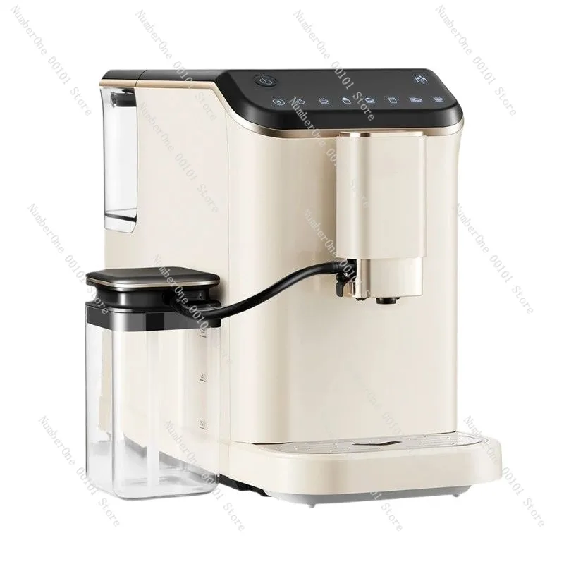 Coffee Maker Touch Screen Office Customized Coffee 7 Menus Grind Adjustment Double Boiler Spout Adjustment Home Espresso Machine