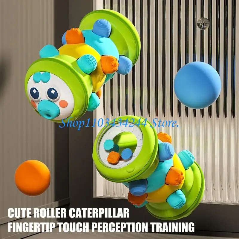  Interactive Baby Crawling Toy Baby Shaker With Sound Effects For Early Learning