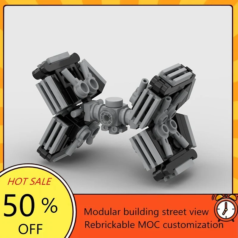 

82PCS Popular Space War Movie Model MOC Building Bricks Fighter Jet Modular Technology Gifts Holiday Assemble Children Toy Suit