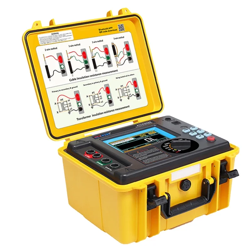 ETCR3520 High Performance High voltage Insulation Resistance Tester