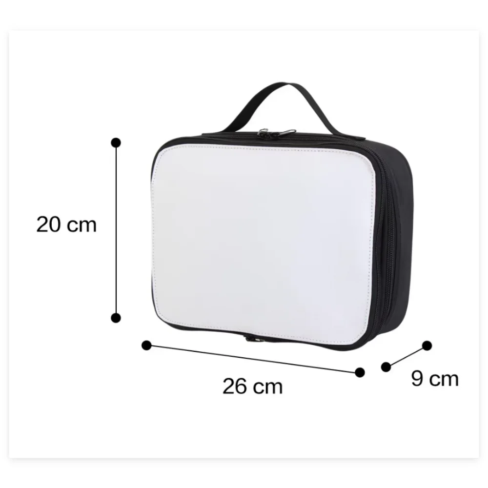 Individuell isolierte Lunchtasche, tragbar, handgehalten, wasserdicht, Thermo-Kühlbox, Lebensmittelbox für das Schulbüro, mit einzigartigem Logo-Design-Druck