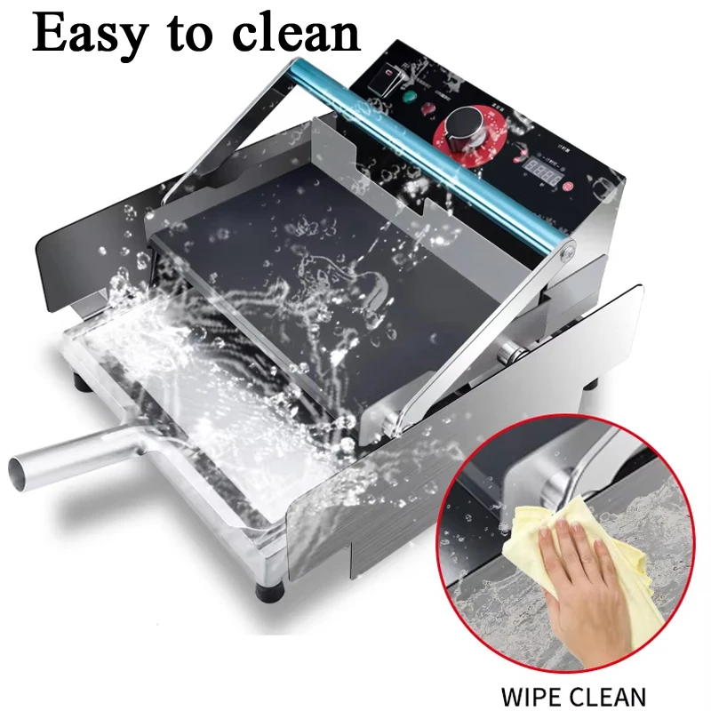 PBOBP Hamburger Machine Commercial Small Automatic Double-layer Baking Machine Heating Hamburger Furnace Machinery And Equipment