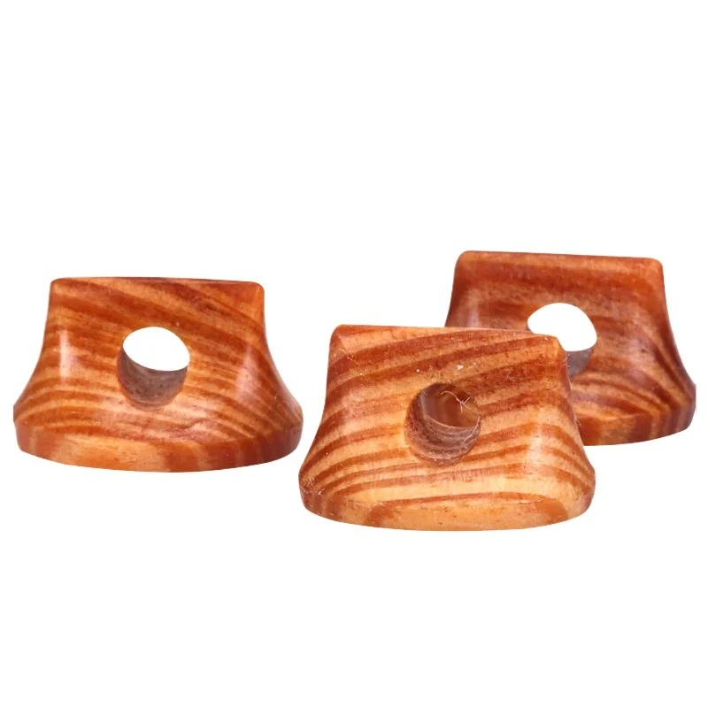 1pcs Aged Pine Knot Erhu Bridge Professional Erhu Bridge Handcrafted Transparent Tone Erhus Accessories String Instrument Parts
