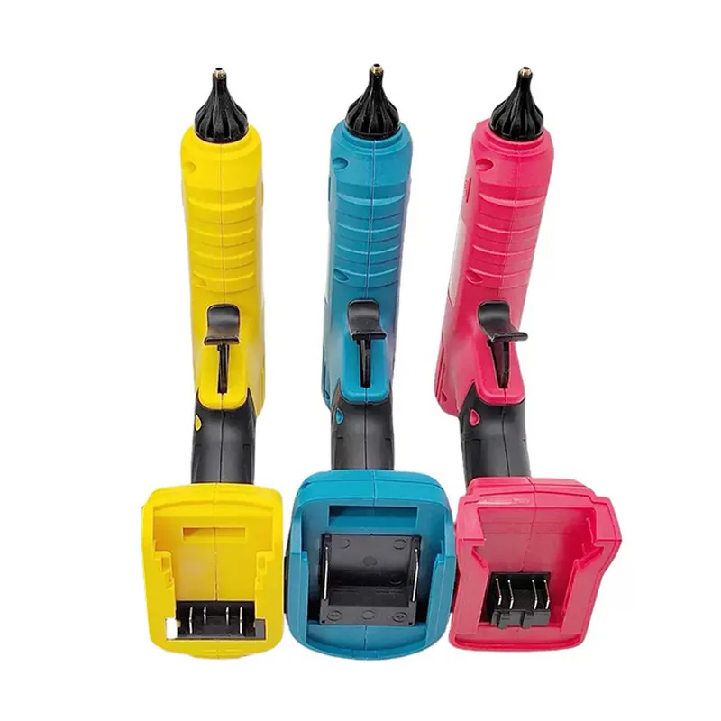 Lithium battery wireless rechargeable hot melt glue  household handmade LCD screen hot melt glue gun double temperature