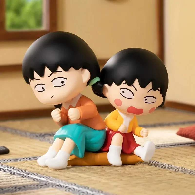 البوب مارت تشيبي ماروكو تشان الوقت معك سلسلة صندوق أعمى اللعب Kawaii أنيمي عمل الشكل كايكسا كاجا مفاجأة صندوق الغموض