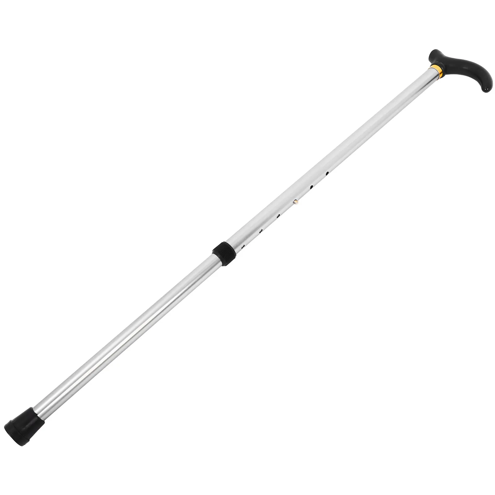 Senior Adjustable Telescopic Walking Cane Aluminum Lightweight Non Slip Base Retractable Mobility Aid for Elderly Men Women