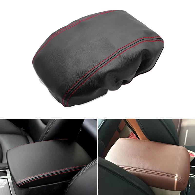 Microfiber Leather Interior Center Control Armrest Box Cover Trim For Mazda 6 2006 2007 2008 2009 2010 2011 2012 2013 2014 2015