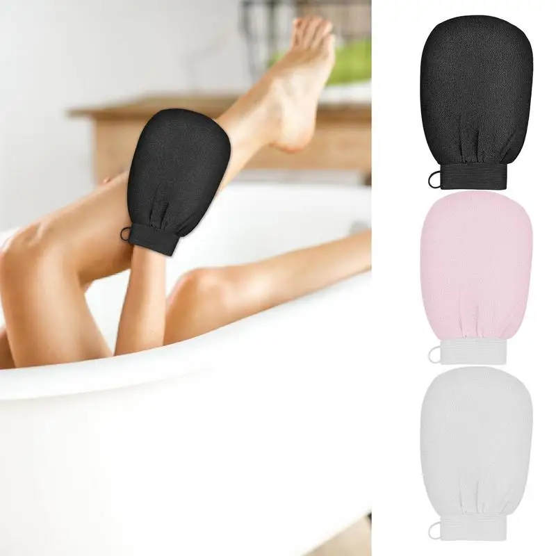 Bath For Peeling Exfoliating Body Cleaning Scrub Mitt Dead Skin Gloves For Shower Body Brush Towel SPA Foam Body Massage