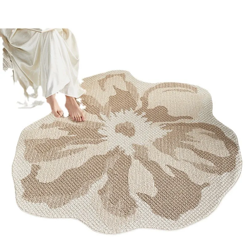 

Special-shaped irregular living room carpet waterproof and anti-fouling modern simple wind leisure sofa blanket cloakroom makeup