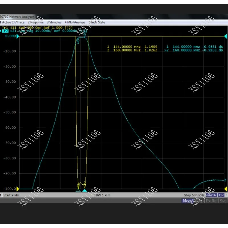 High Performance 144-160MHz Bandpass Filter N Socket Enhances Communication Receiving Sensitivity for Radio Equipment